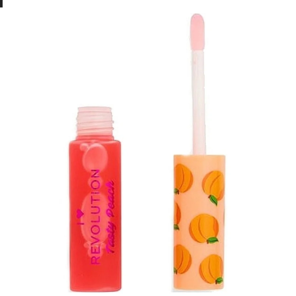 Revolution Tasty Peach Lip Oil NIB